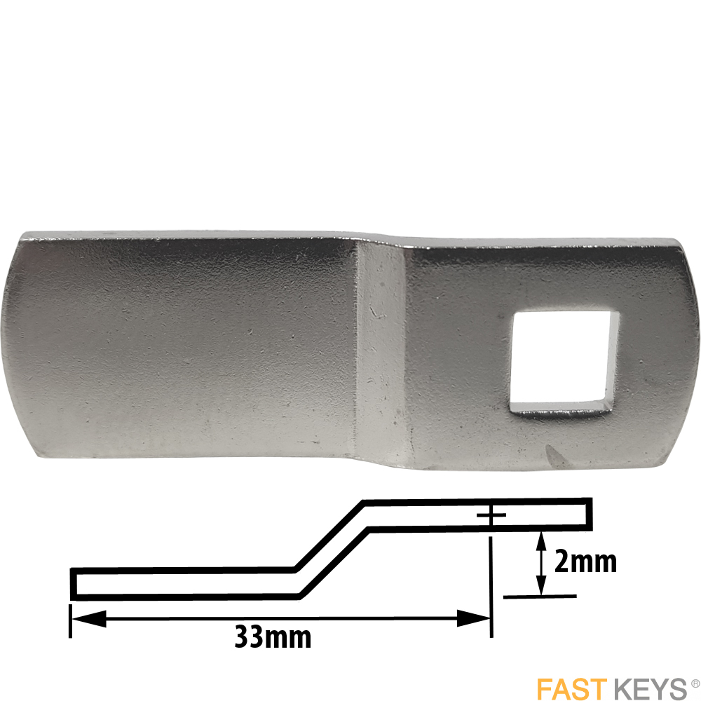 CAM101 MLM cranked cam A= 2mm B= 33mm Cams