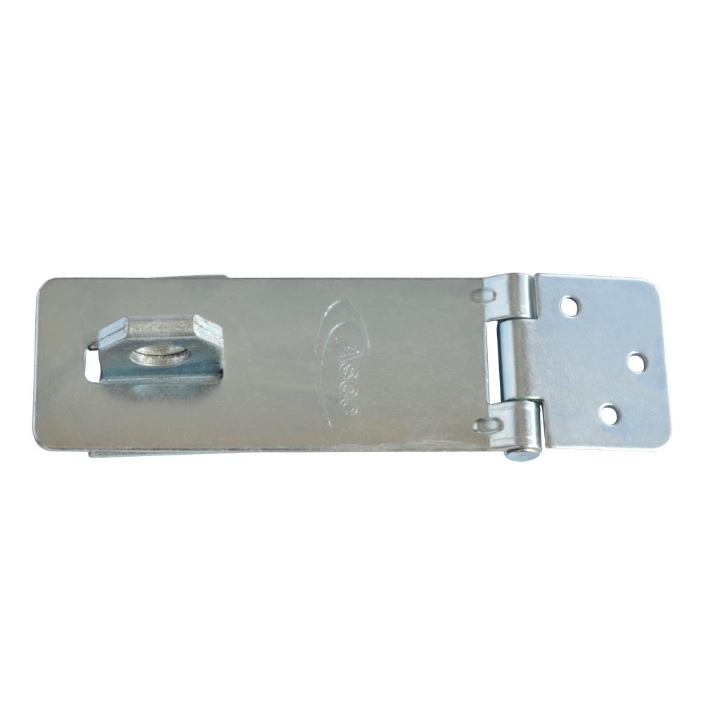 ASEC Galvanised Multi Link Concealed Fixing Hasp &amp Staple - 115mm GALV Hasp and Staple