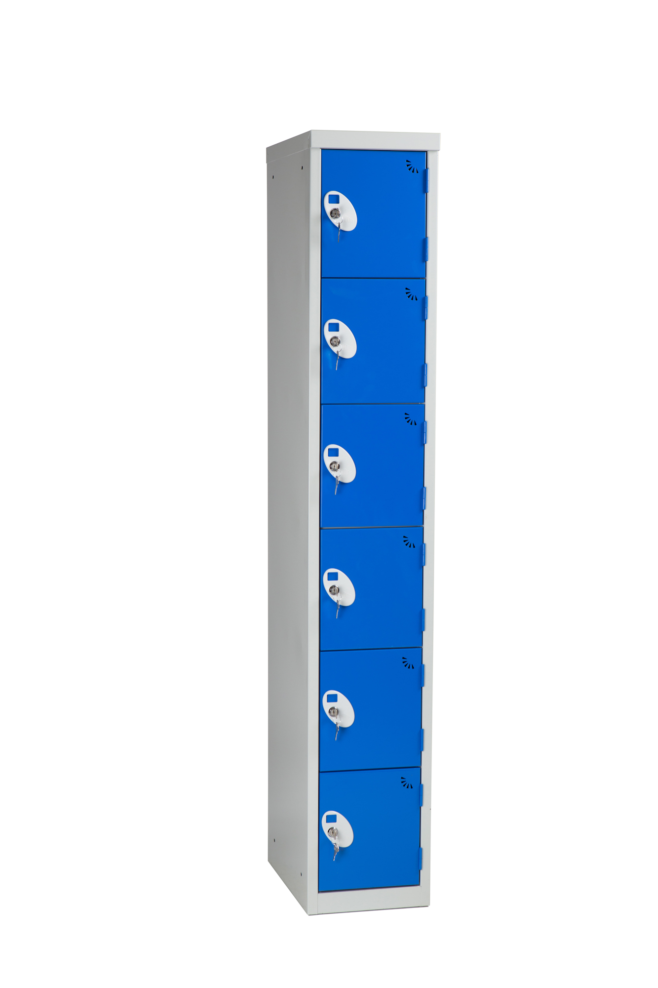 GARRAN CLASSIC 6 Tier Flat Top Locker Lockers
