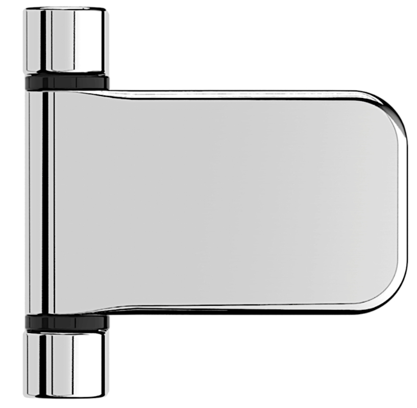 MILA Prosecure Composite Door Hinge - Polished Chrome Hinges