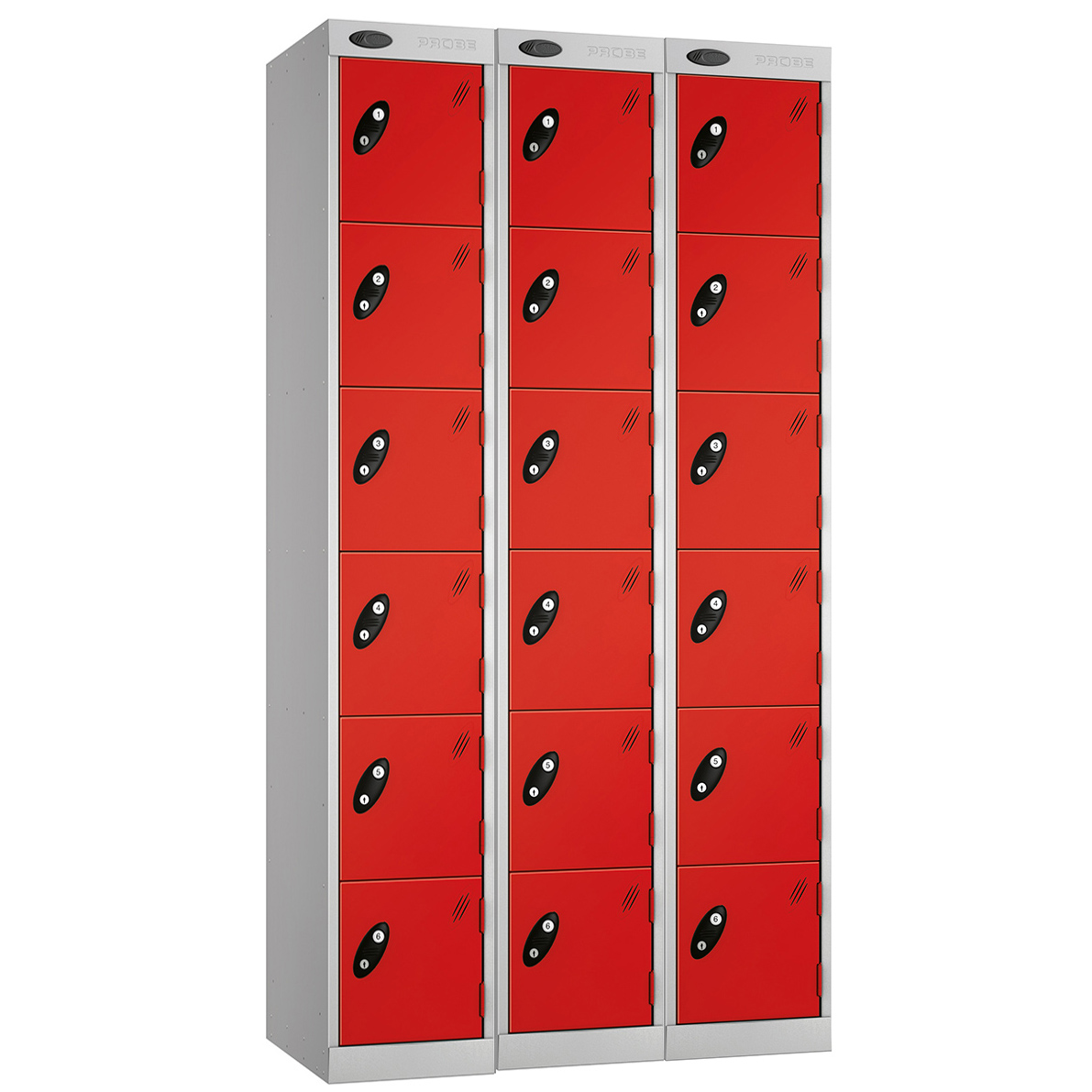 Probe Express Box Lockers - Nest 3 - 6 Tier Lockers