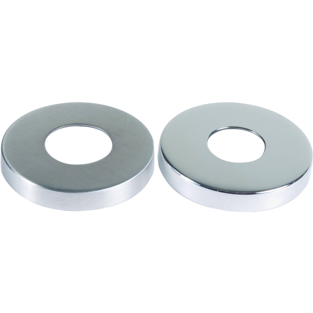 Concealed Fixing Pack 8mm Rose Door Pulls and Keyhole Escutcheons