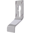 Euro Profile Cylinder Pull Escutcheon Handle Polished Stainless Steel Door Pulls and Keyhole Escutcheons