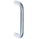 150MM bolt fix pull handle, satin stainless steel. Wooden Door Handles
